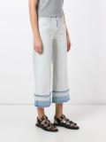 Liza mid-rise culotte jeans