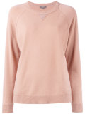 knitted long sleeve sweatshirt