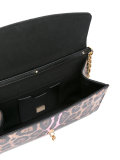 leopard print clutch bag