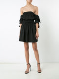 off-the-shoulder mini dress 