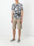 rollercoaster print T-shirt