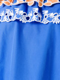 embroidered off-the-shoulder top