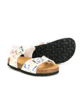 butterfly print sandals