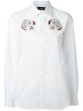 floral beaded shirt