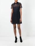 embroidered flower dress