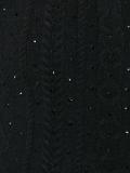 crystal embellished knitted dress