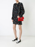 studded pin shoulder bag