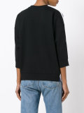 diagonal stripes sweatshirt