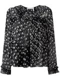 floral print blouse 