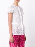 floral lace blouse