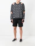 Inside Out cut-off sweatshirt