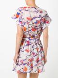 floral print flared dress