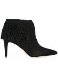 fringed ankle boots