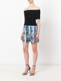 floral print shorts 