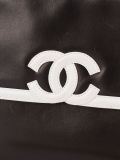 contrast logo crossbody bag