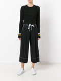 stitch detailed culottes