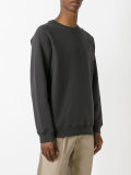 logo embroidered sweatshirt