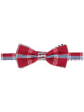 Pajarita plaid bow tie