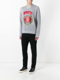 logo print sweatshirt