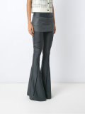 flared panelled trousers