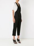 v-neck jumpsuit