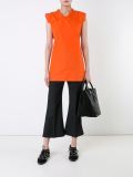 long v-neck top