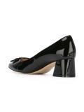 logo plaque pump shoes 