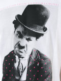 Charles Chaplin print T-shirt 