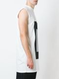 square print tank top 