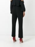 flared tailored trousers