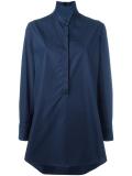 high standing collar shirt 