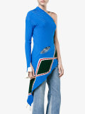 one-shoulder asymmetric top