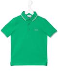 embroidered logo polo shirt 