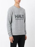logo print sweatshirt 