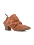slouched tie-back pumps