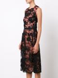 scuba floral lace dress