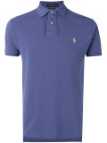 logo embroidered polo shirt