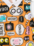 speech bubble print dress