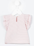 ruffle sleeve dress