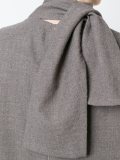 tie collar jumpsuit