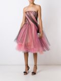 tulle strapless dress