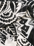 abstract print scarf