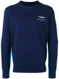 logo chest embroidery jumper