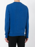 logo embroidered sweatshirt