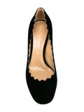 'Lauren' velvet pumps