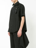 neck strap shortsleeved shirt