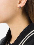 'Bone' diamond earrings