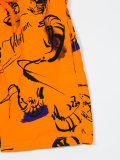 print swim shorts