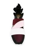 strapped sneakers 