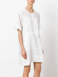 frill placket dress